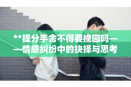 **提分手舍不得要挽回吗——情感纠纷中的抉择与思考**
