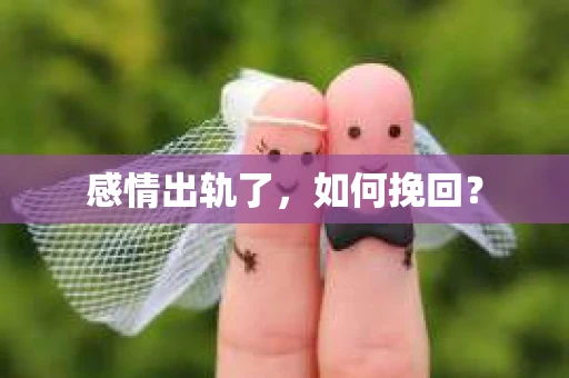 感情出轨了，如何挽回？