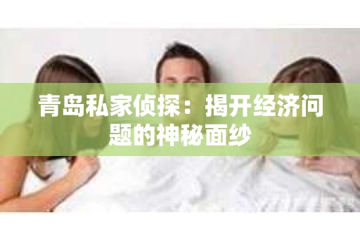 青岛私家侦探：揭开经济问题的神秘面纱