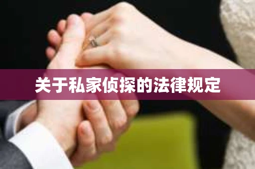 关于私家侦探的法律规定