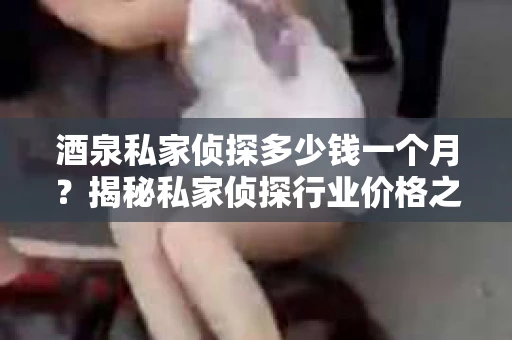 酒泉私家侦探多少钱一个月？揭秘私家侦探行业价格之谜