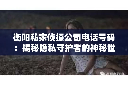 衡阳私家侦探公司电话号码：揭秘隐私守护者的神秘世界
