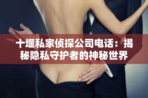 十堰私家侦探公司电话：揭秘隐私守护者的神秘世界